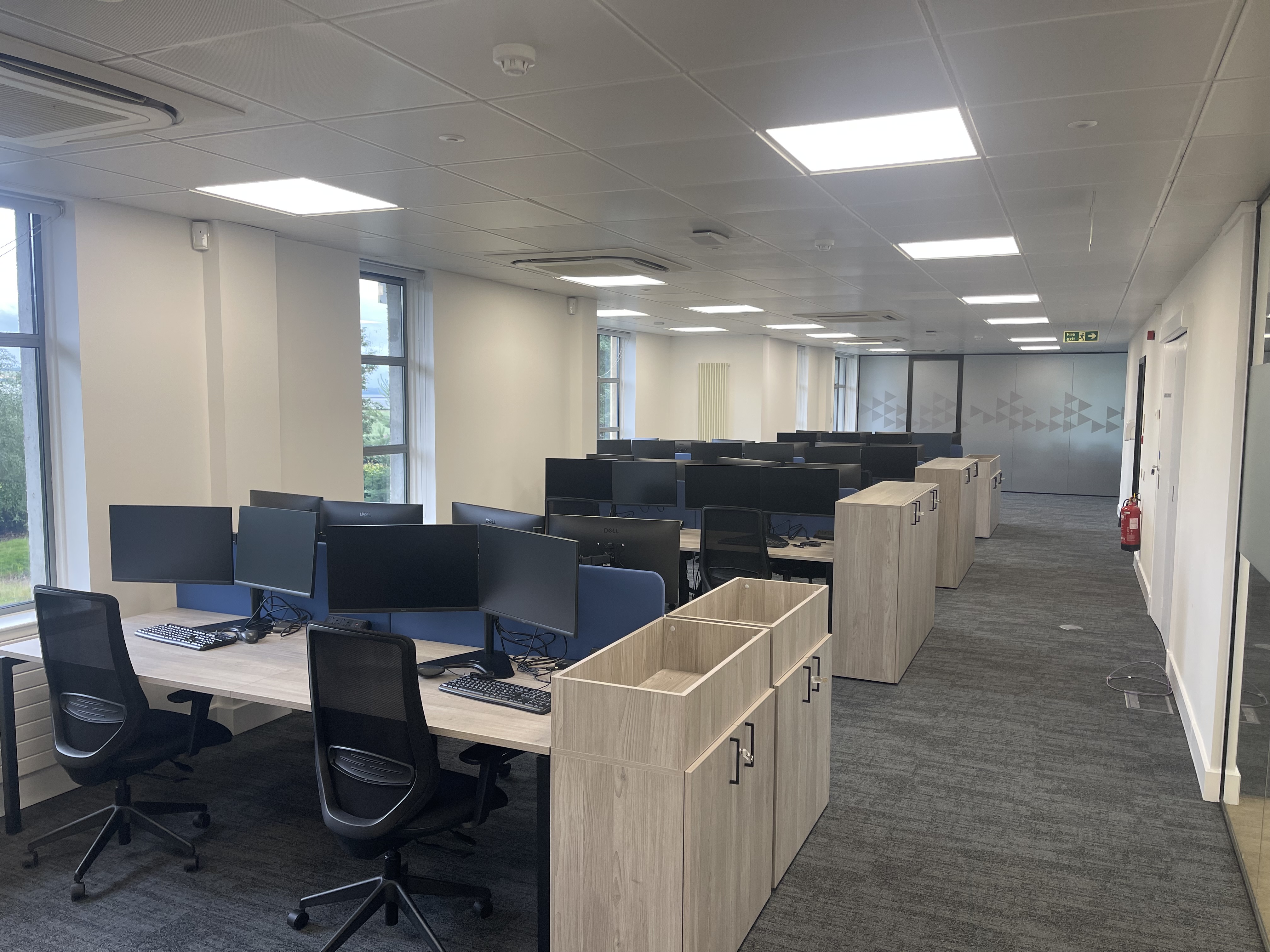 Completed clean across an open-plan commercial office